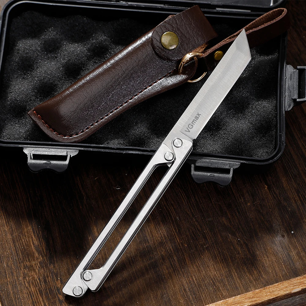 ShadowFold Tanto – Concealed Folding Butterfly Knife