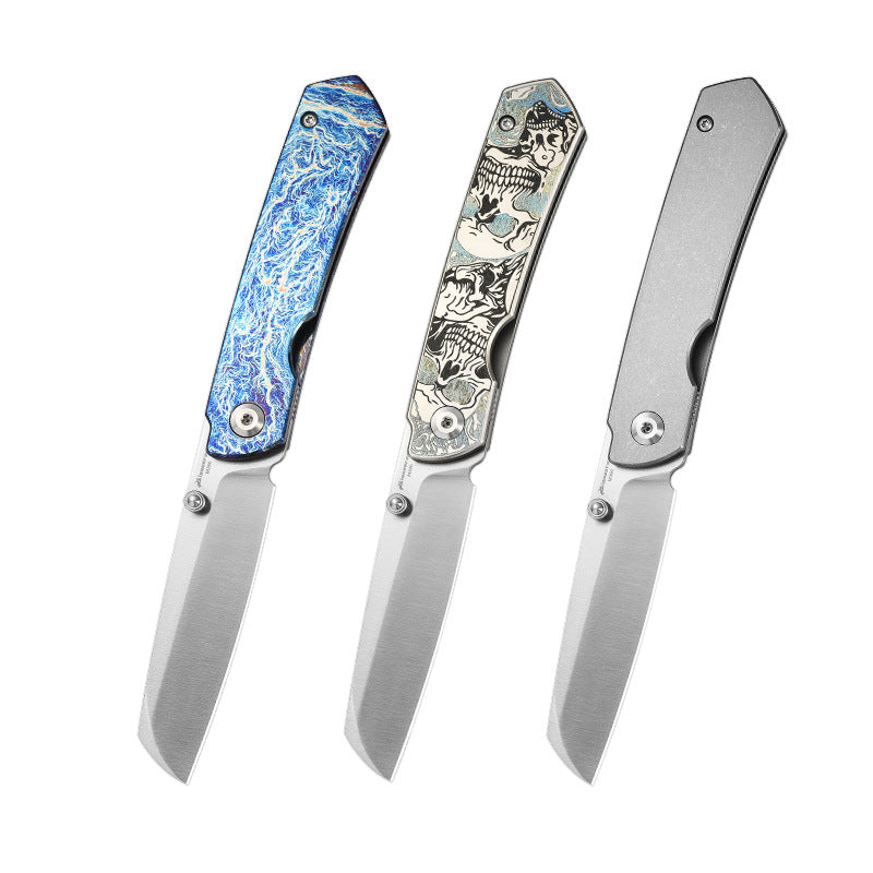 Pocket Titanium Folding Knife – Compact, Tough, and Stylish