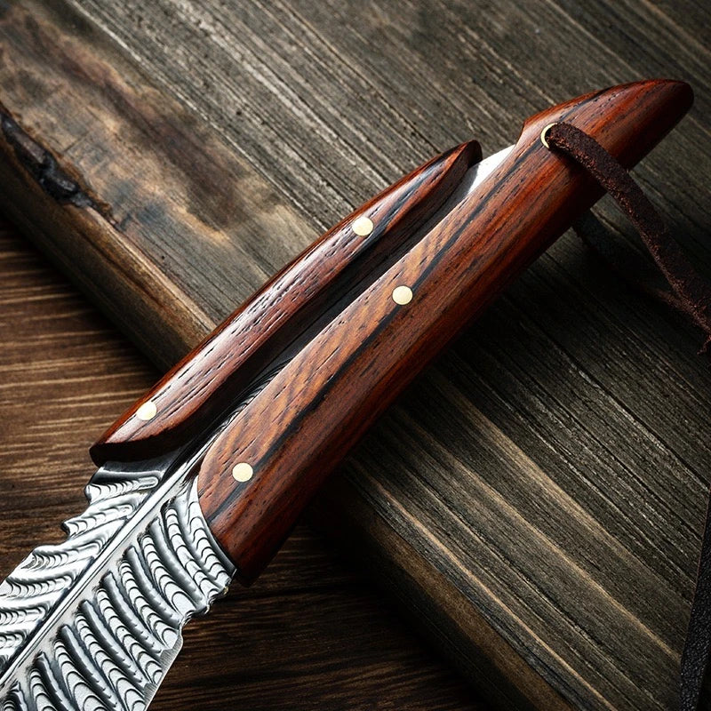 Feather Knife – Sharp 9CR15 Steel Outdoor Blade