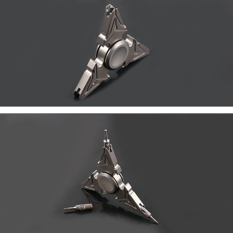 Titanium Alloy Tri-Spinner with Hex Tool Bits
