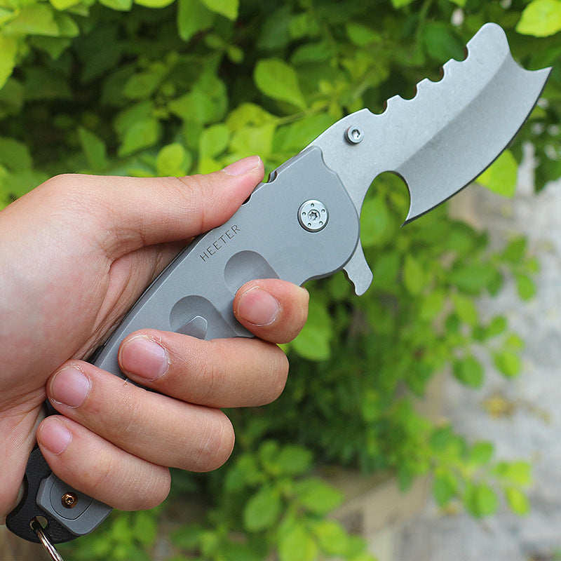 Tiger Shark Full Steel Folding Knife