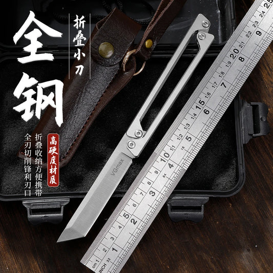 ShadowFold Tanto – Concealed Folding Butterfly Knife