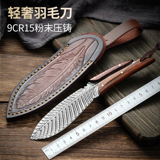 Feather Knife – Sharp 9CR15 Steel Outdoor Blade