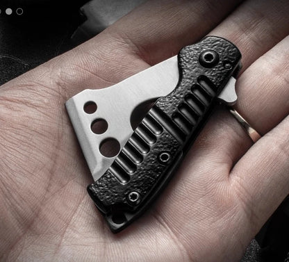 Mini Tactical Axe Folding Knife – Compact Power in Your Pocket
