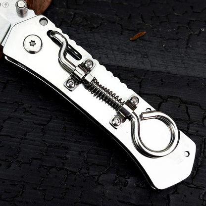 Pull Ring Folding Knife – Stainless Steel EDC Tool