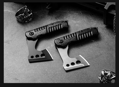Mini Tactical Axe Folding Knife – Compact Power in Your Pocket