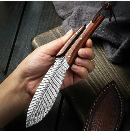 Feather Knife – Sharp 9CR15 Steel Outdoor Blade
