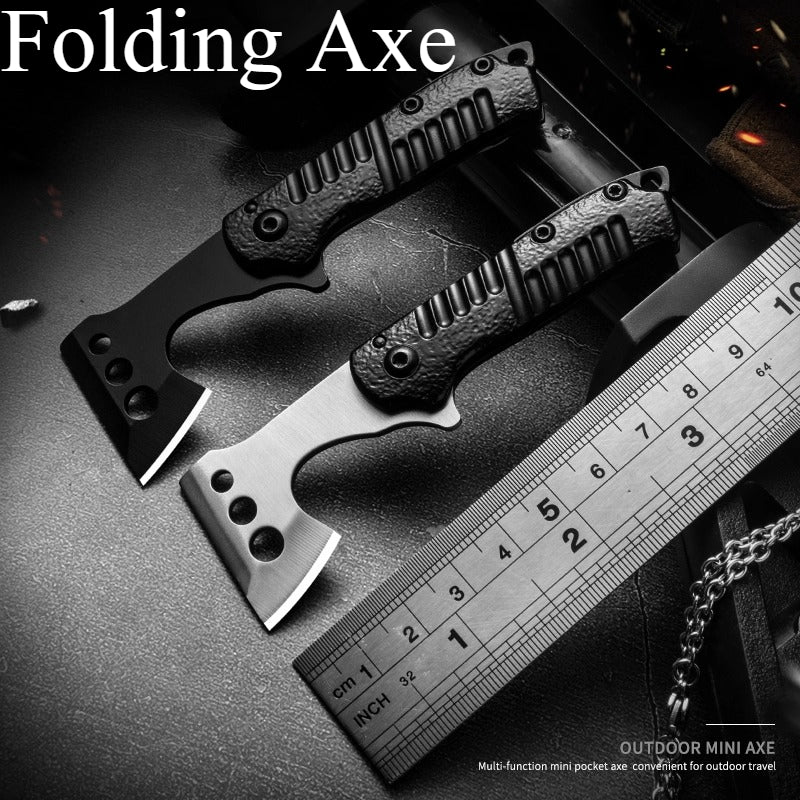 Mini Tactical Axe Folding Knife – Compact Power in Your Pocket