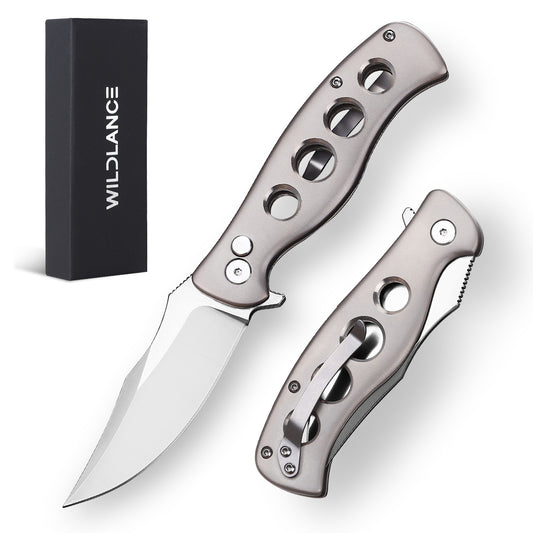 TFK03 - Titanium D2 Folding Knife – Precision, Strength & Style