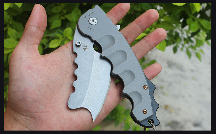 Tiger Shark Full Steel Folding Knife