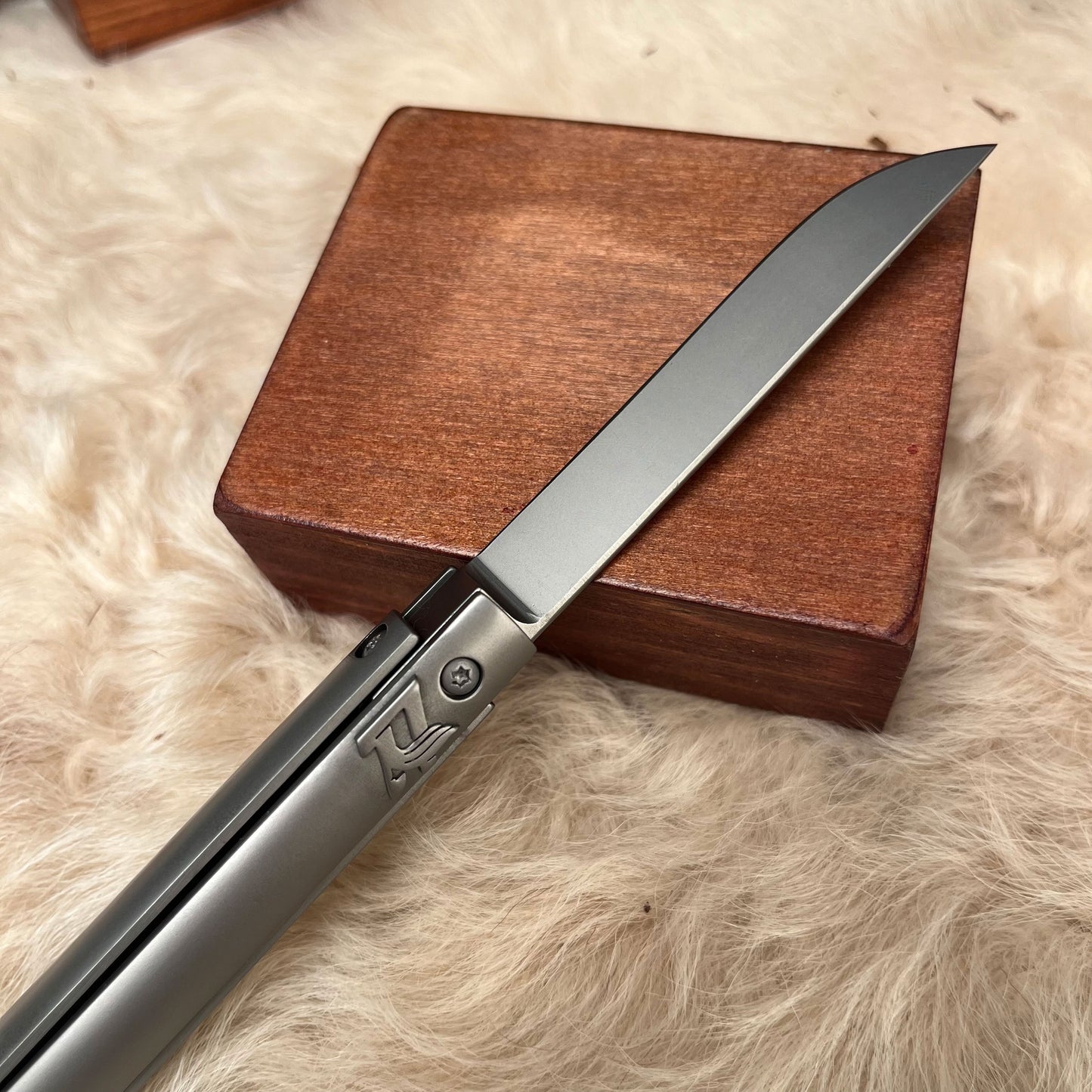 AeroBlade Titan – Minimalist Powder Steel Butterfly Knife