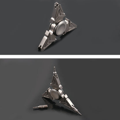 Titanium Alloy Tri-Spinner with Hex Tool Bits