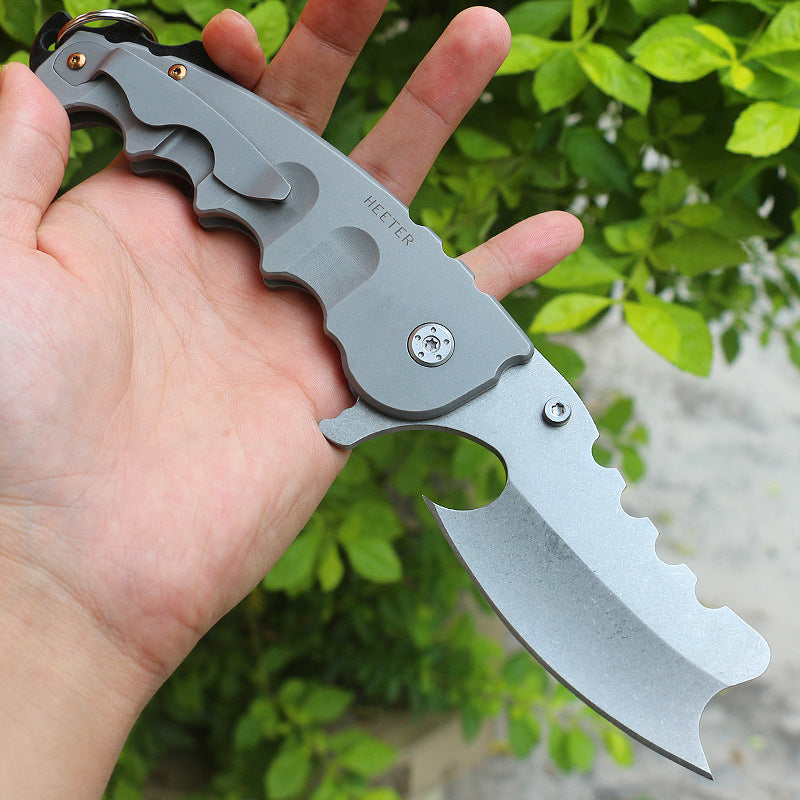 Tiger Shark Full Steel Folding Knife