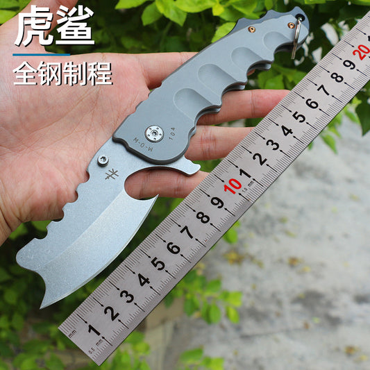 Tiger Shark Full Steel Folding Knife