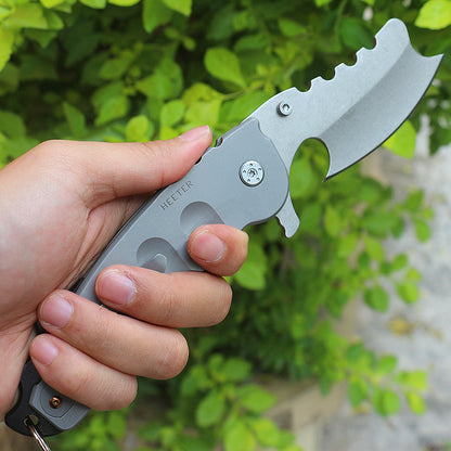 Tiger Shark Full Steel Folding Knife