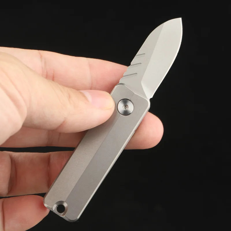 Mini Titanium Alloy EDC Folding Knife