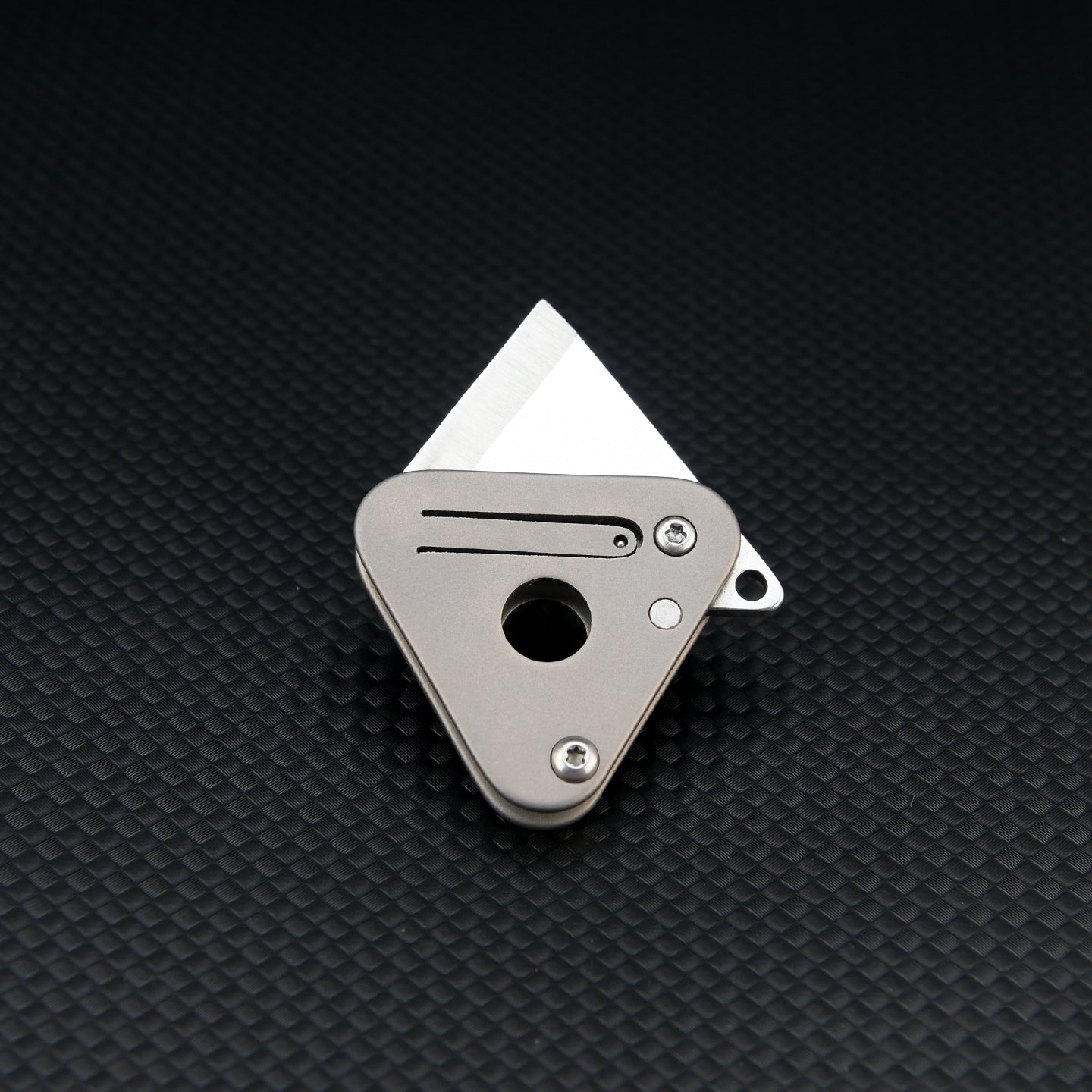 Mini Titanium Folding Utility Knife – Compact EDC Perfection