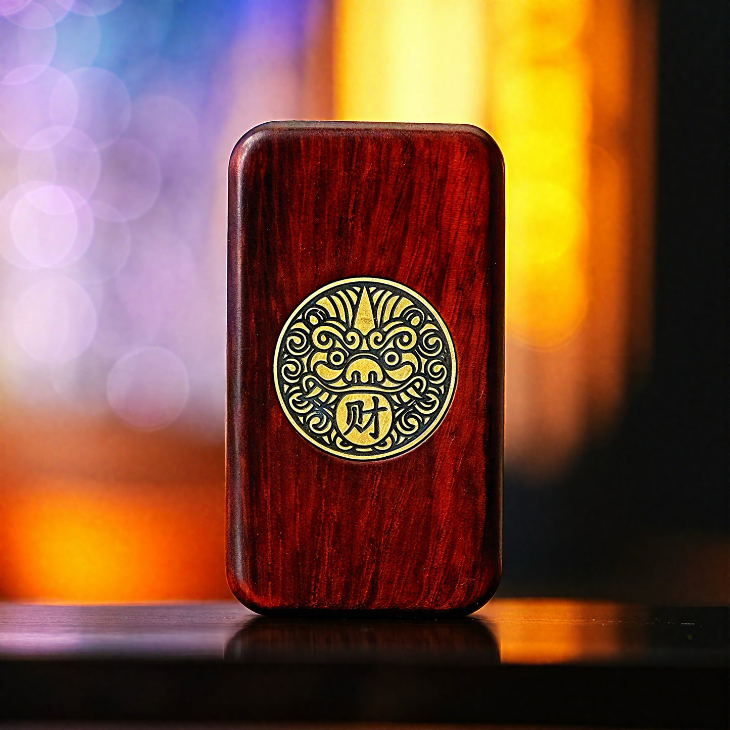 Red Sandalwood Awakening Lion Slider