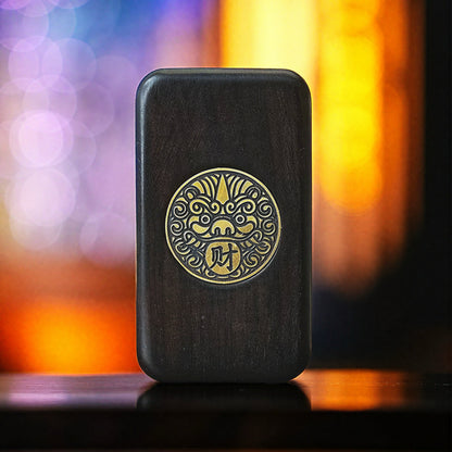 Red Sandalwood Awakening Lion Slider