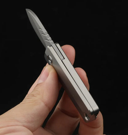 Mini Titanium Alloy EDC Folding Knife